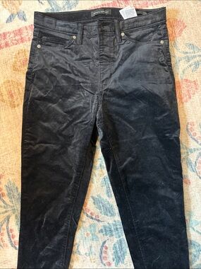 Banana Republic Black velvet women’s pants